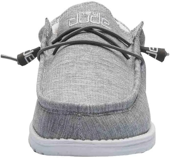 110413227 Hey Dude Men's Wally Funk Comfortable & Light-Weight Magnetite 10 - Like New