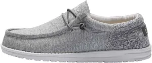 110413227 Hey Dude Men's Wally Funk Comfortable & Light-Weight Magnetite 10 - Like New