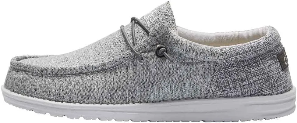 110413227 Hey Dude Men's Wally Funk Comfortable & Light-Weight Magnetite 10 - Like New