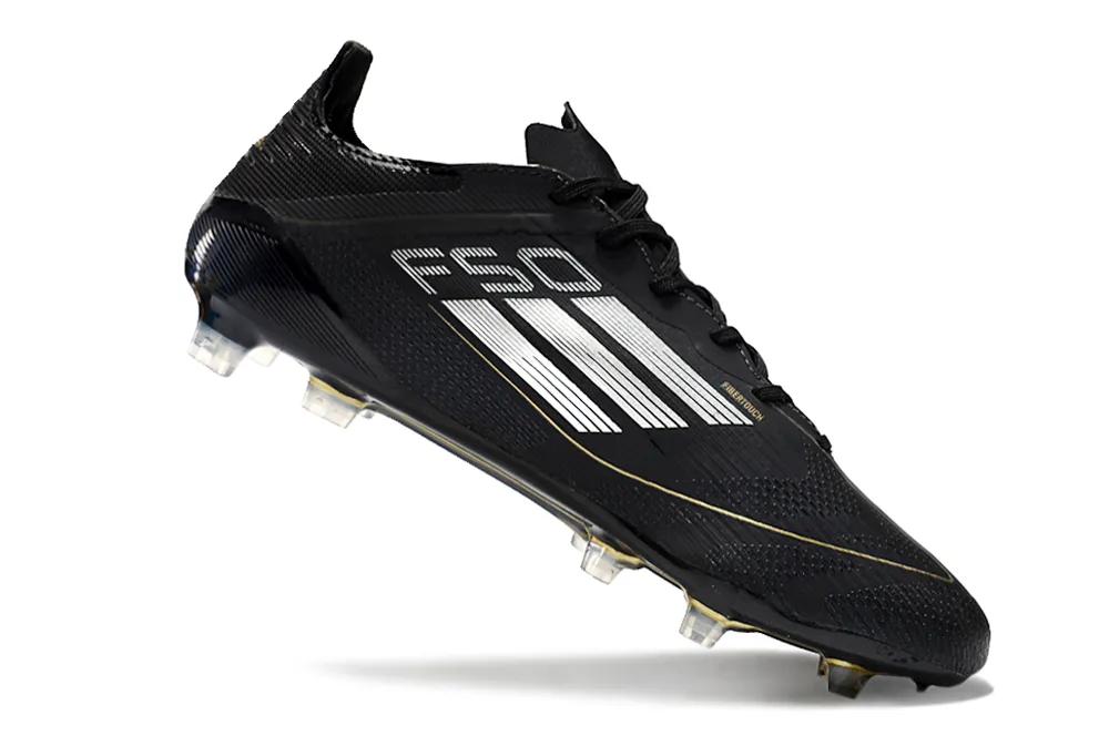 Adidas F50 - Black White Gold