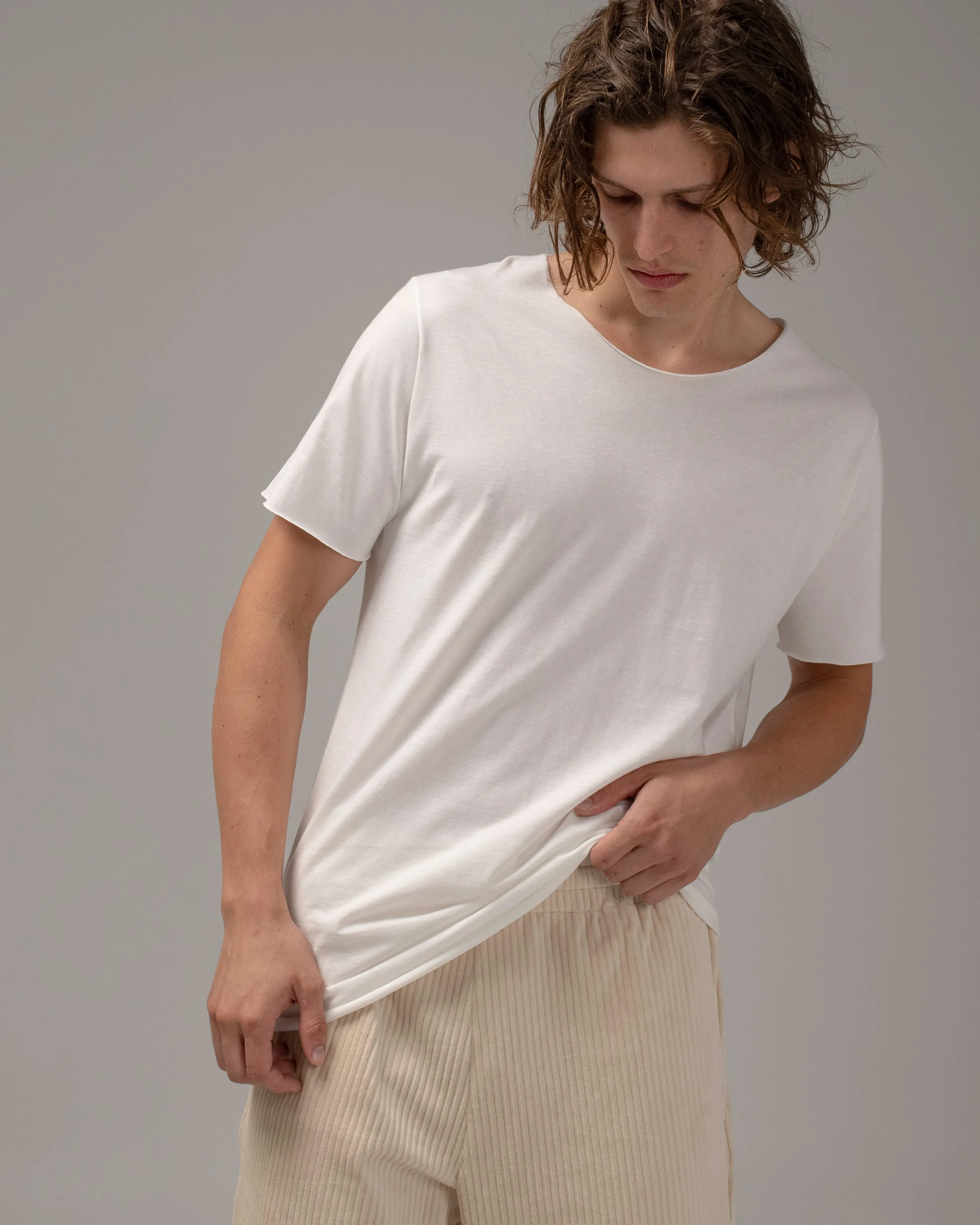 Cotton T Shirt Bianco