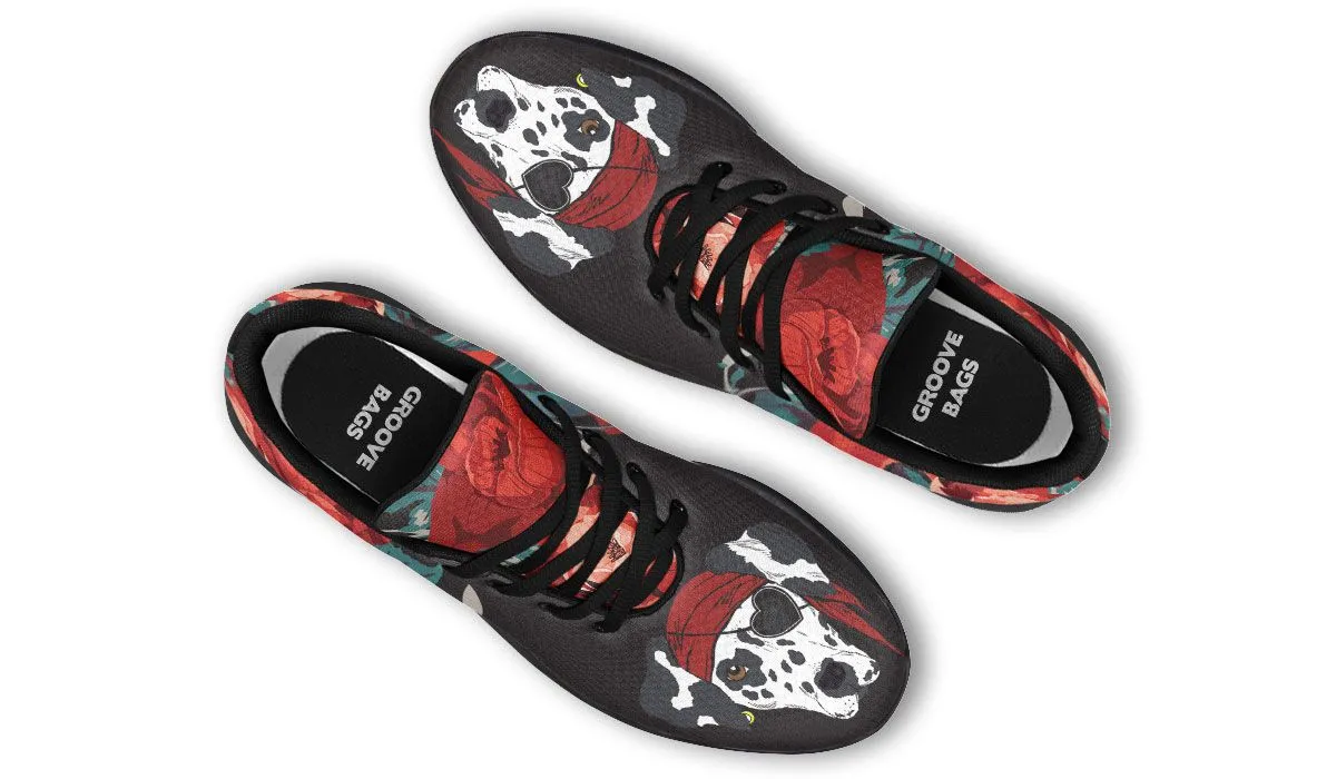 Dalmatian Pirate Athletic Sneakers