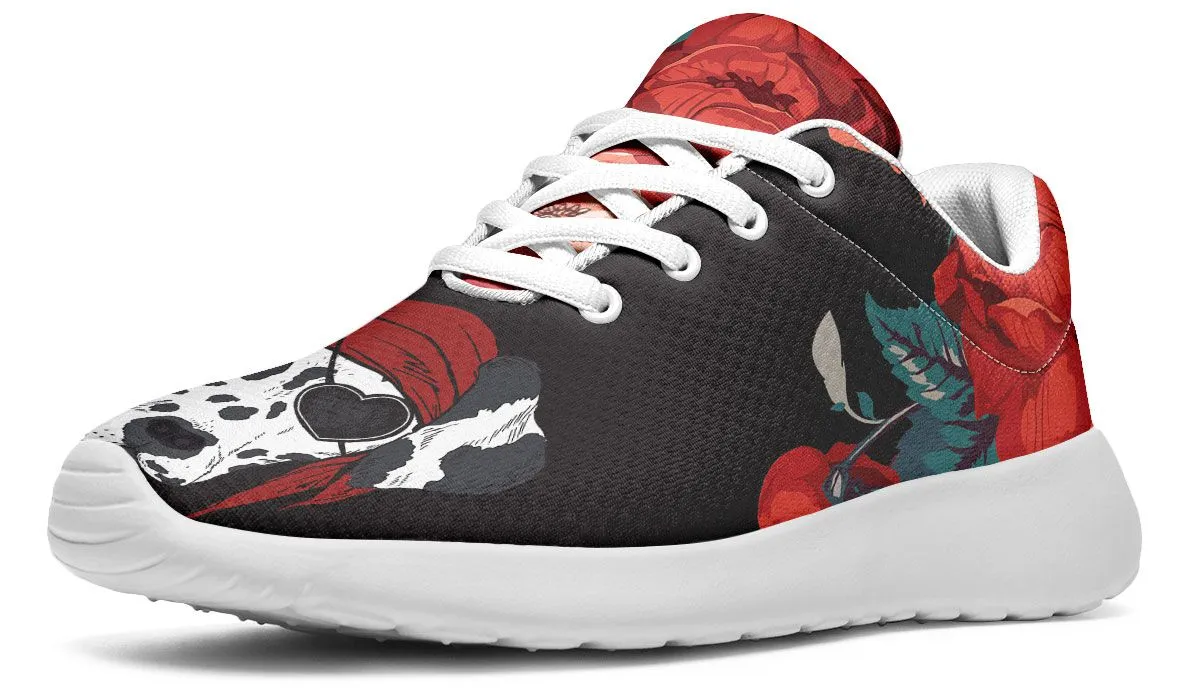 Dalmatian Pirate Athletic Sneakers