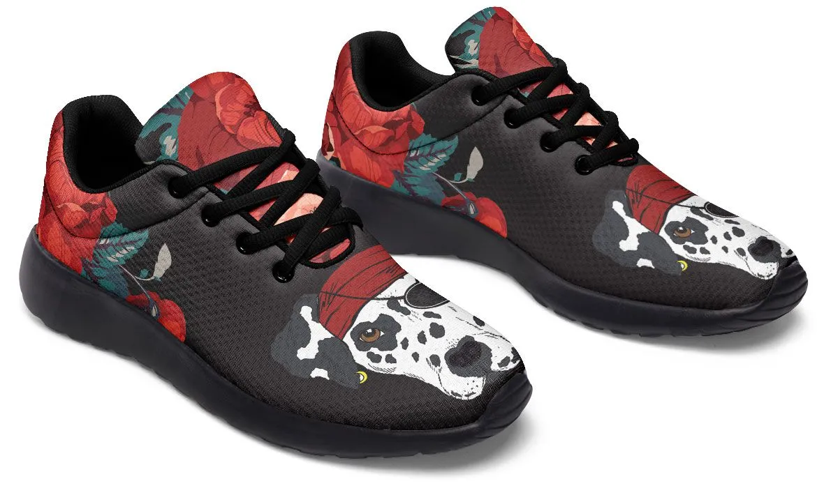 Dalmatian Pirate Athletic Sneakers