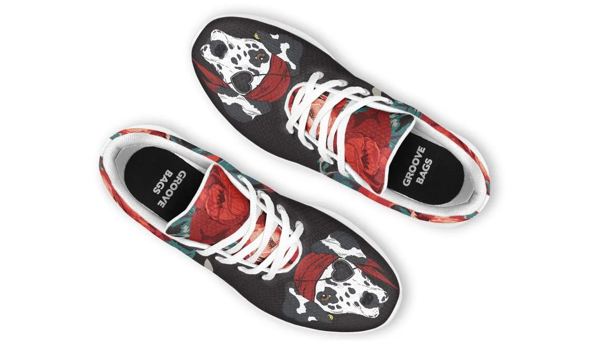 Dalmatian Pirate Athletic Sneakers