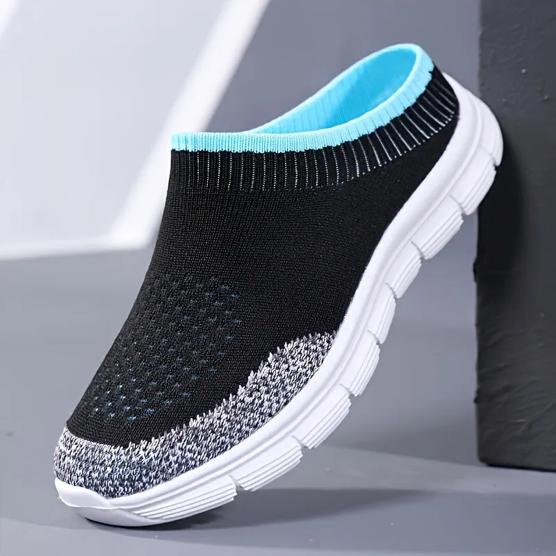 Dames slip-on sokschoenen-licht en ademende loafers