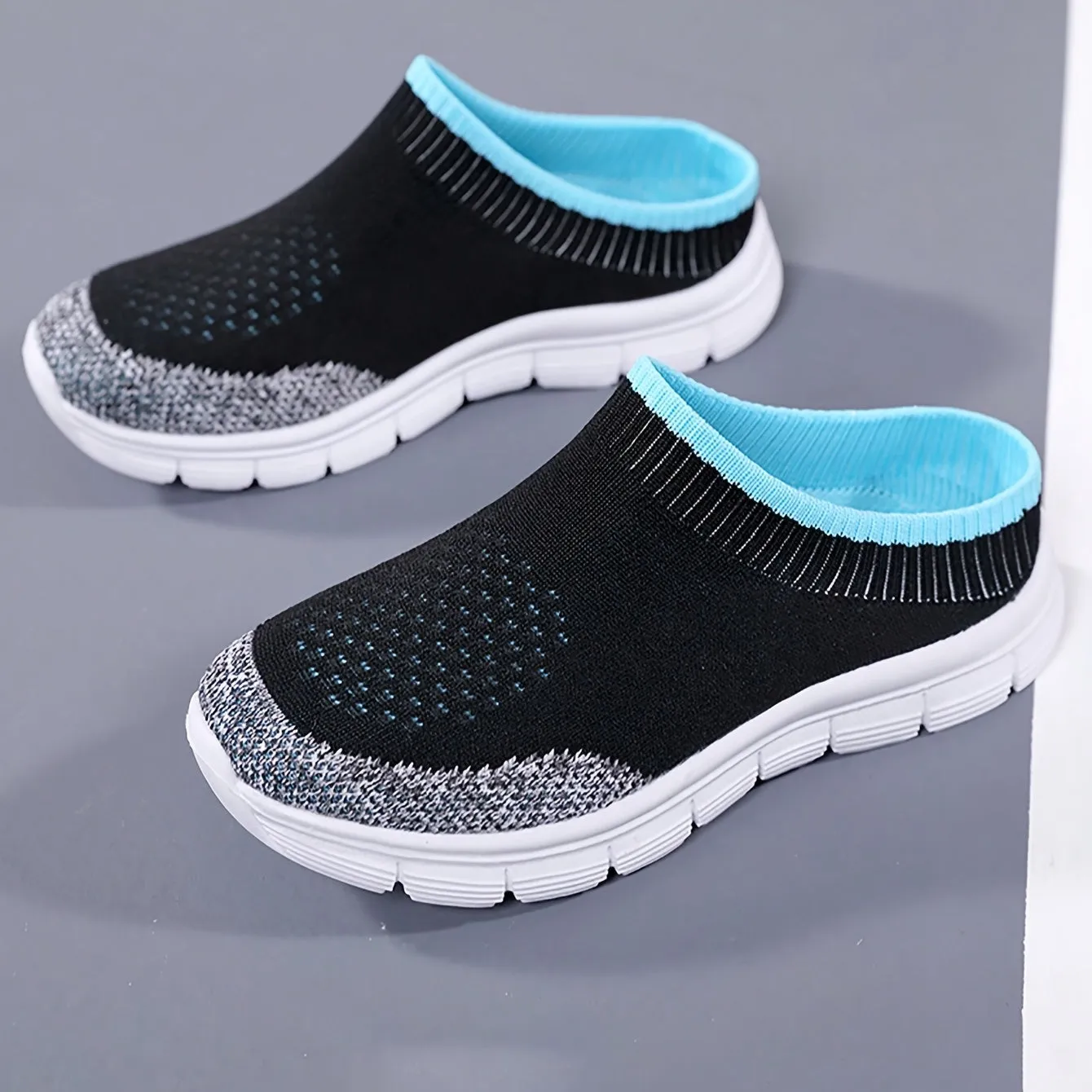 Dames slip-on sokschoenen-licht en ademende loafers