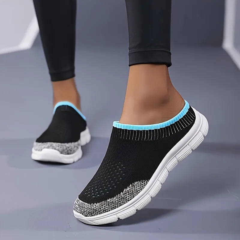 Dames slip-on sokschoenen-licht en ademende loafers