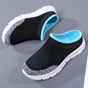 Dames slip-on sokschoenen-licht en ademende loafers