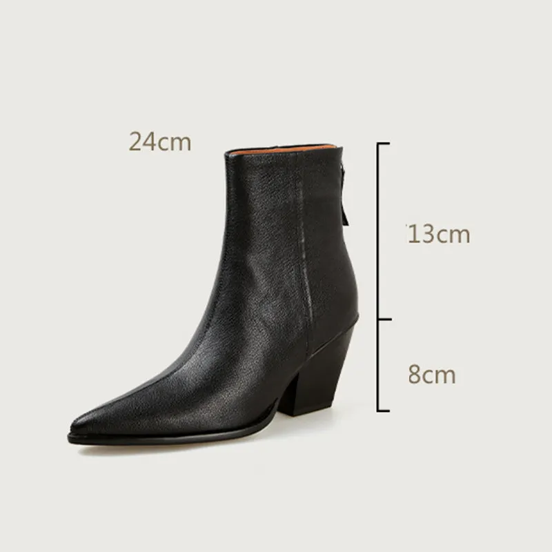 Ebonique Timeless Ankle Booties