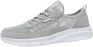 Fashion Summer Men Breathable Mesh Lightweight Comfortable Casual Shoes Mens Suede Classic Sneaker, 8