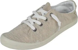 Forever Flat Women's Shoes Linen Canvas Slip-On Sneakers Lace Up Loafers Comfortable Fashion Sneakers
