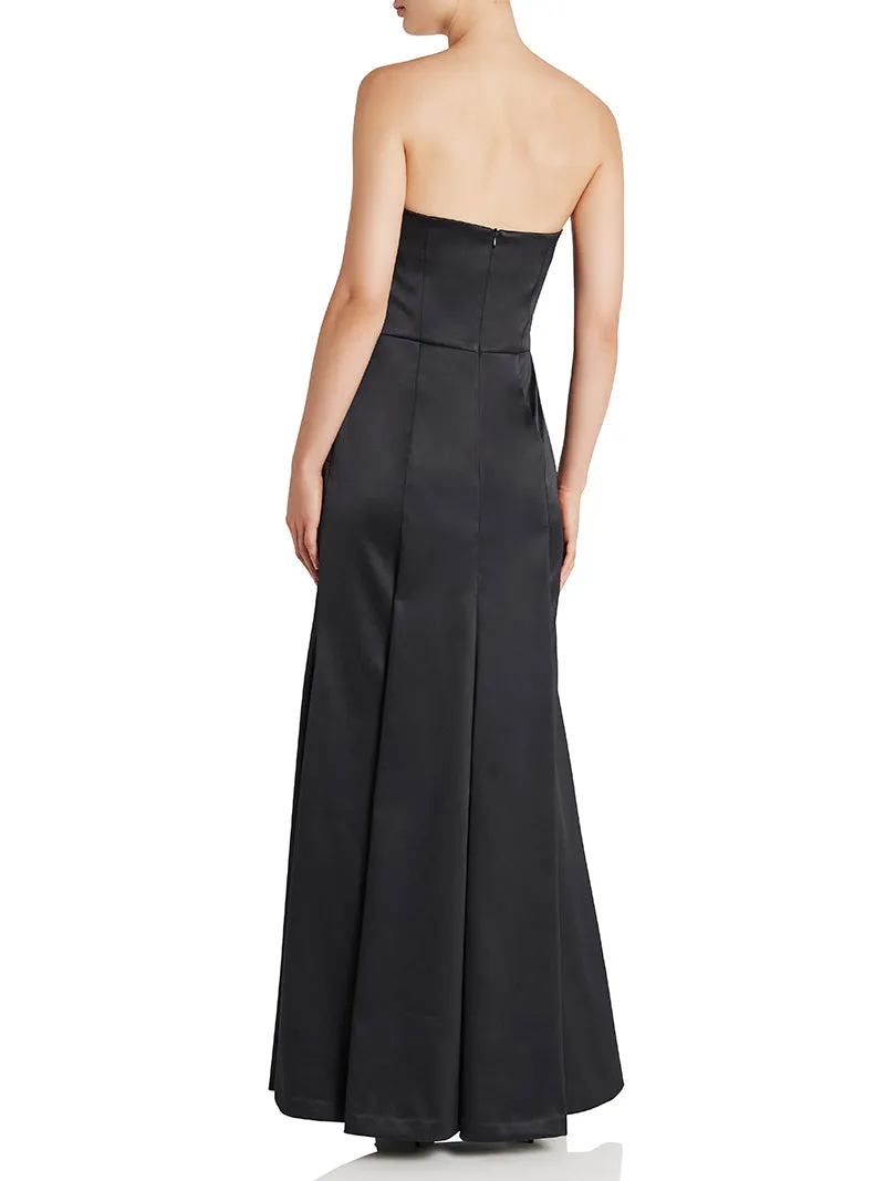 Gabriella Gown - Navy   Black