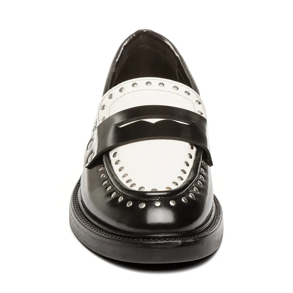Harloe Flat Shoe COCONUT MLK/BLK