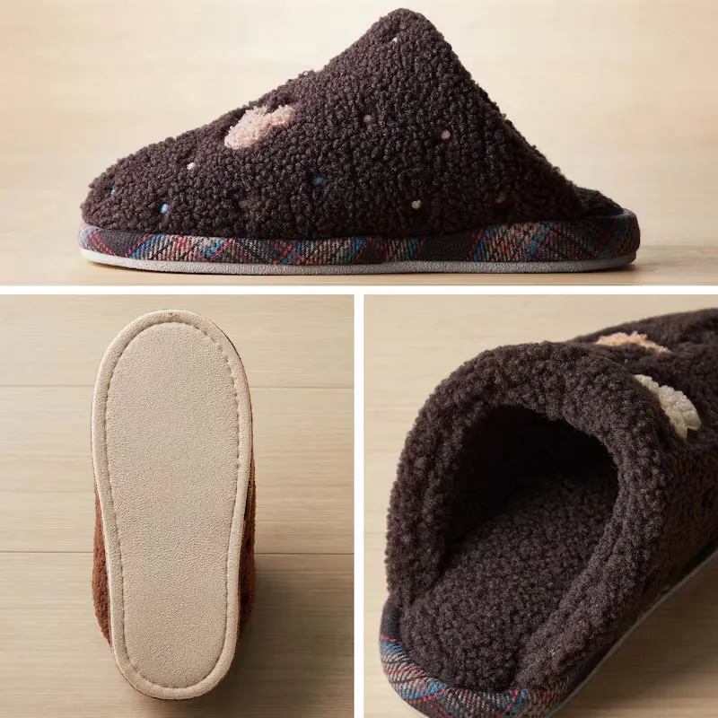 JP x BM - Big Hero 6 Baymax Fluffy Boa Slippers for Adults