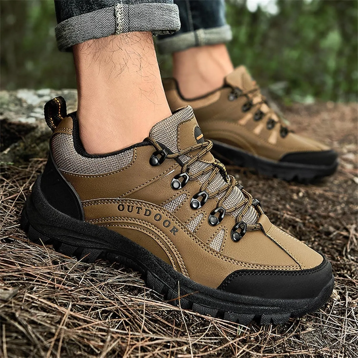Men's Arch Support Workout Shoes Lightweight Breathable Slip on Running Shoe Men's Lightweight Cushion Sneakers