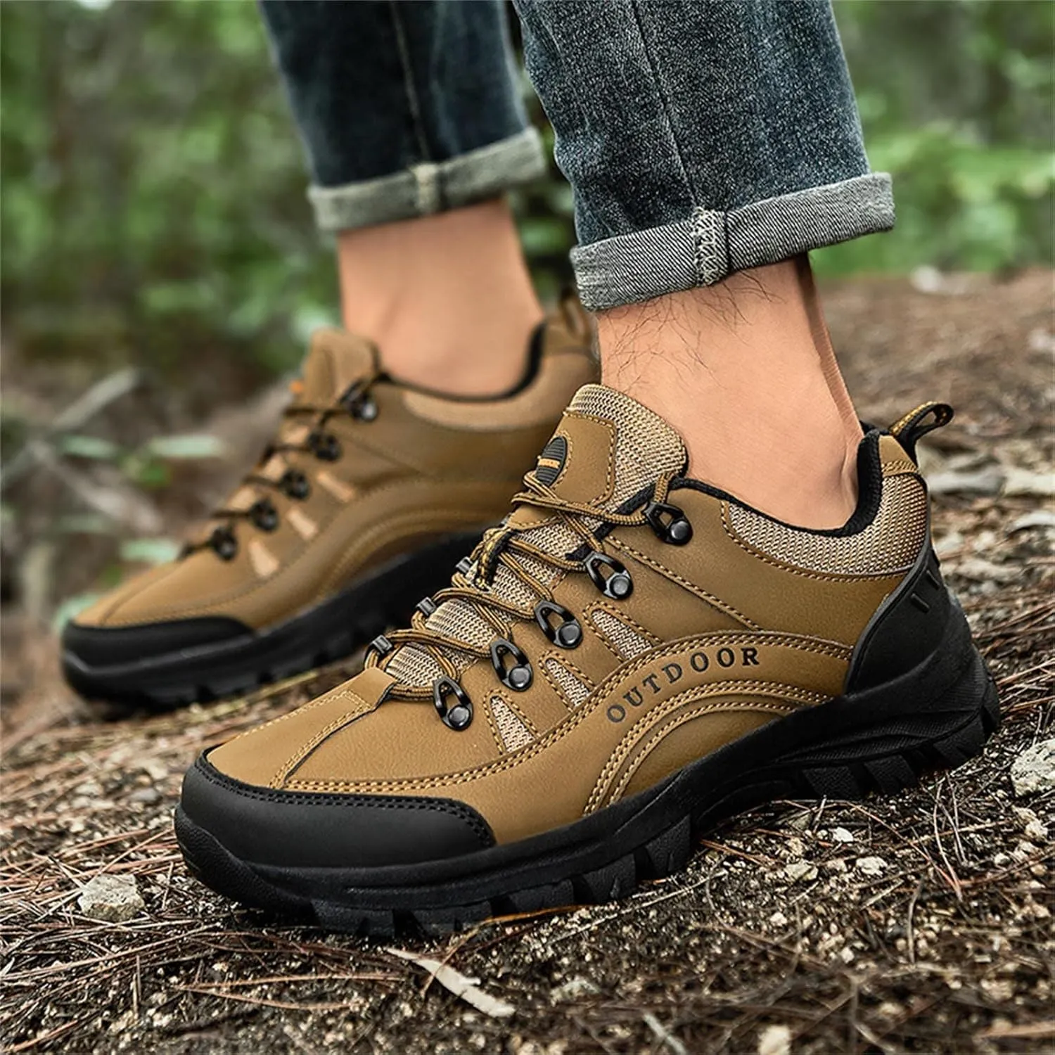 Men's Arch Support Workout Shoes Lightweight Breathable Slip on Running Shoe Men's Lightweight Cushion Sneakers