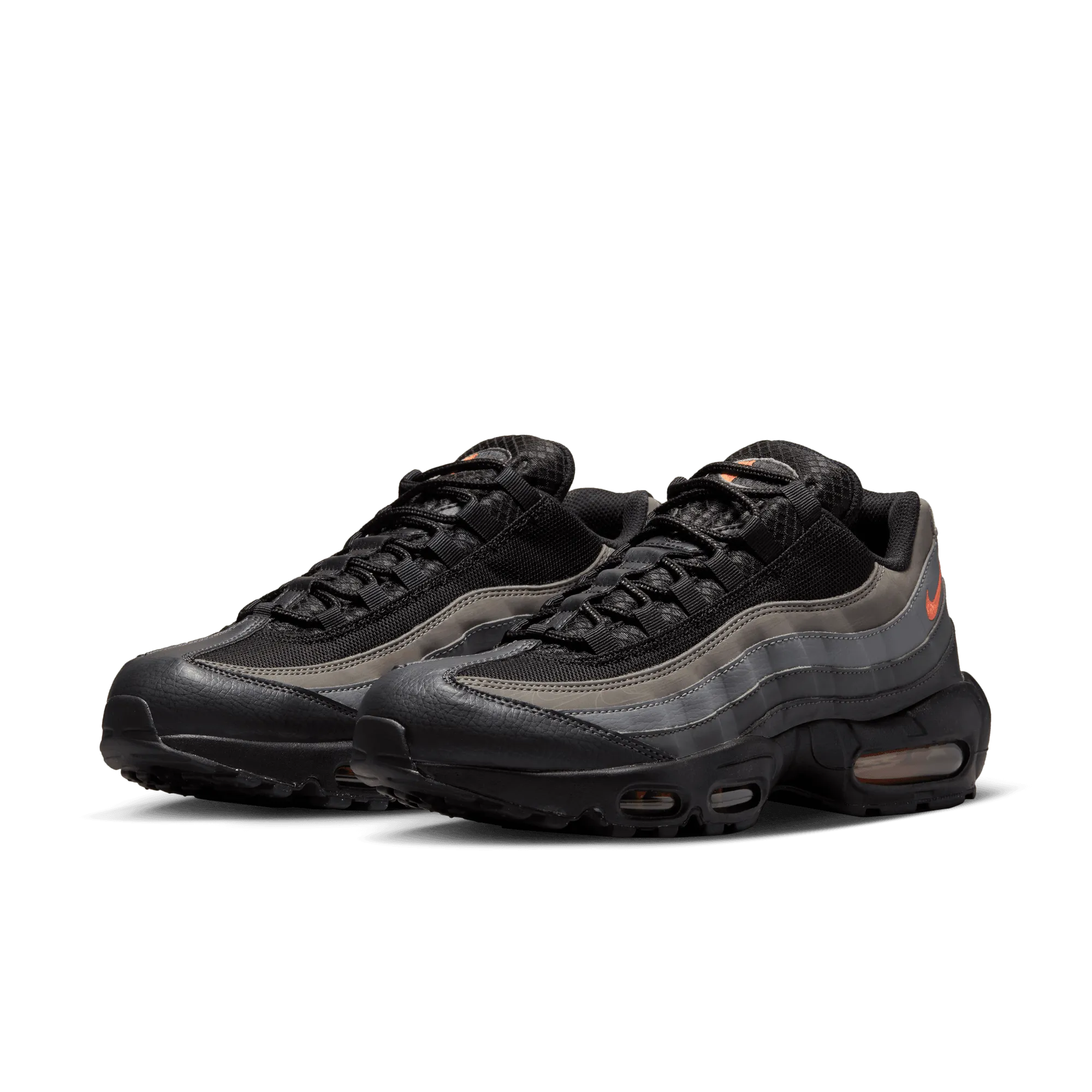 Nike - Men - Air Max 95 - Black/Picante Red