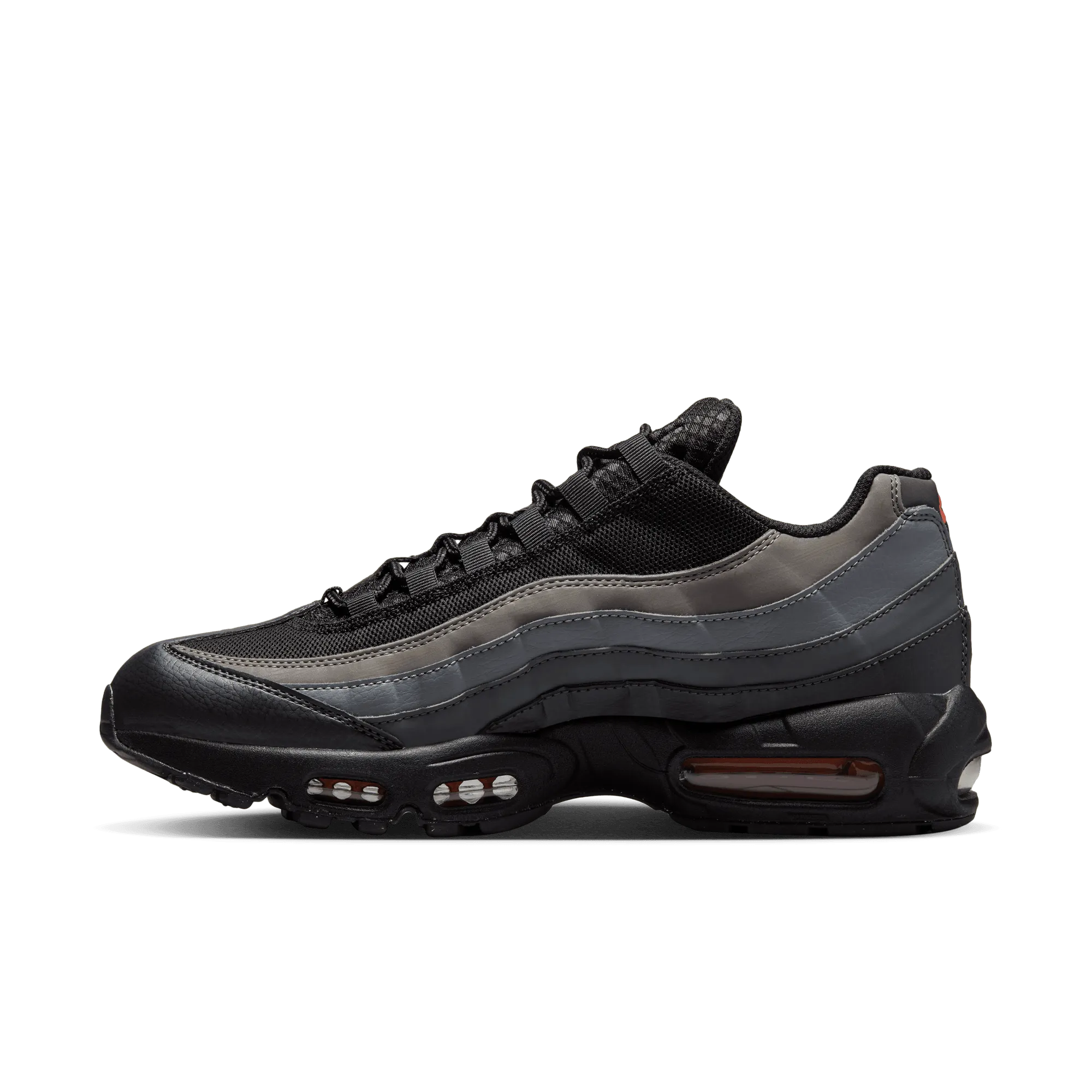 Nike - Men - Air Max 95 - Black/Picante Red