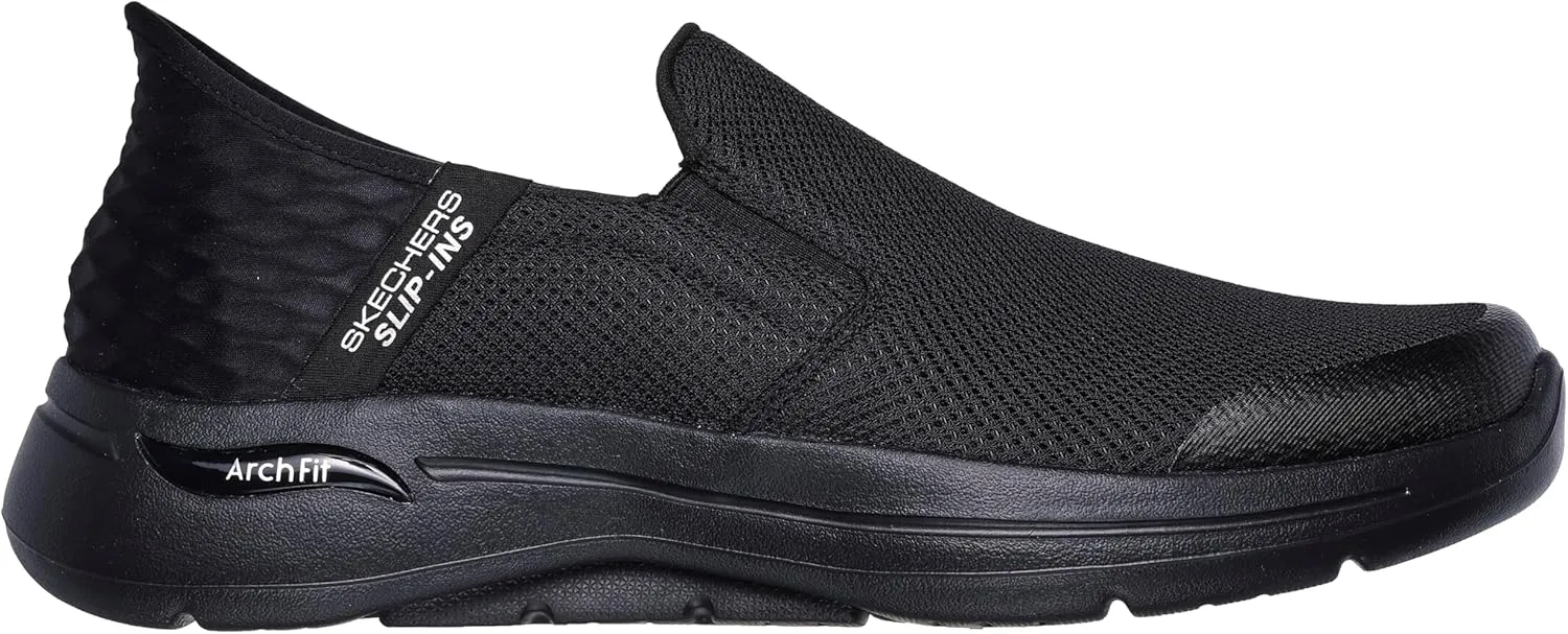Skechers Men's Gowalk Arch Fit Slip-ins-Athletic Slip-on Casual Walking Shoes with Air-Cooled Foam Sneaker