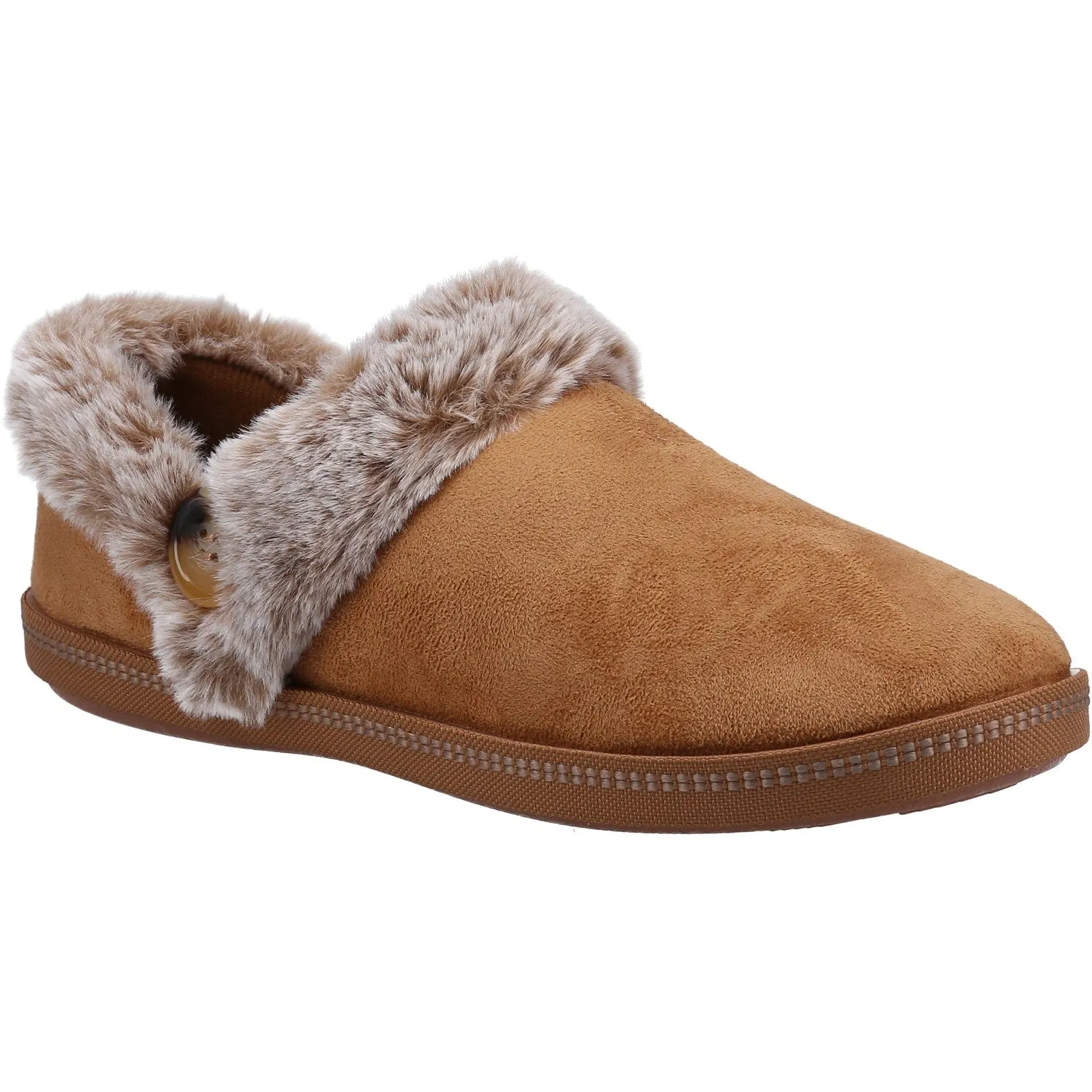 Skechers Women's Cozy Campfire Fresh Toast Slipper