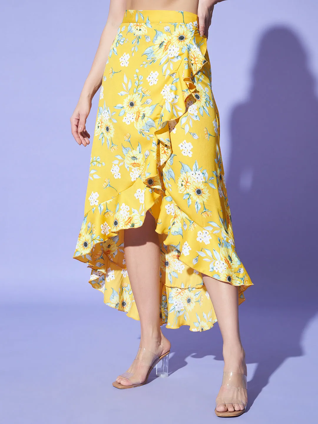 Wrap Around Tie-Up Skirt